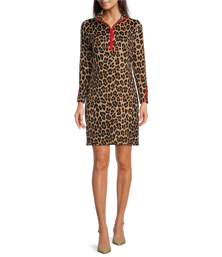 Animal print dress dillards hotsell