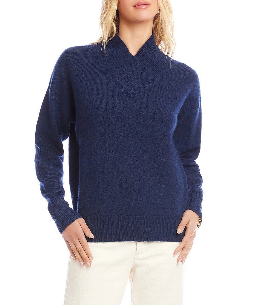karen kane shawl collar cardigan