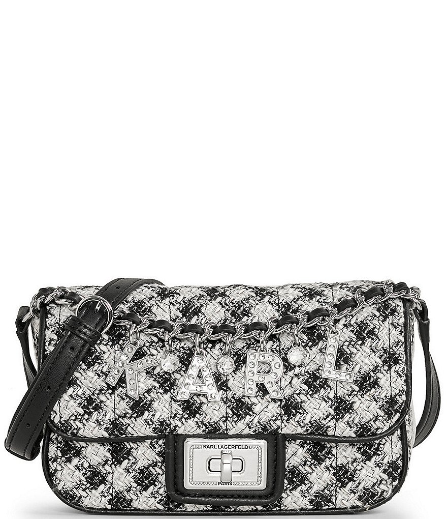 Karl Lagerfeld Paris Agyness Slim Crossbody Bag: Handbags