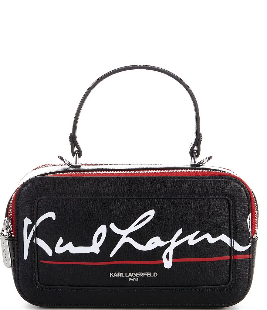 KARL LAGERFELD PARIS Celebration of Karl Limited Edition Harlow Leather ...