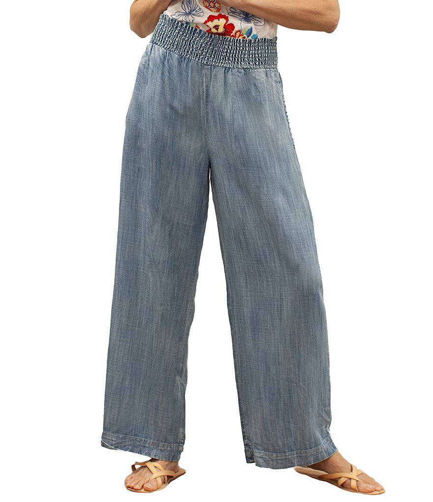 【2plan】Comp raw pin tuck wide denim pants download_2_eb4fafbd-10d2-415f-