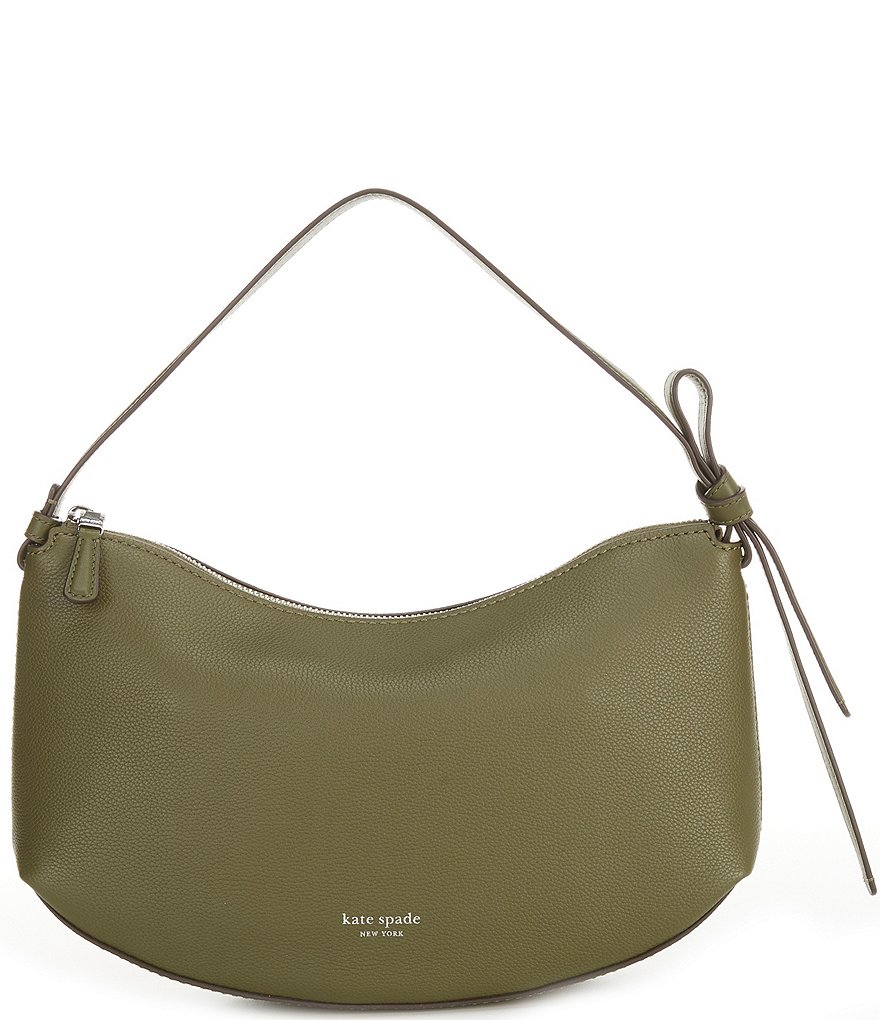kate spade new york / ハンドバッグ/--/GRN kate spade new york Loop Pebbled Leather Shoulder Bag | Dillard's