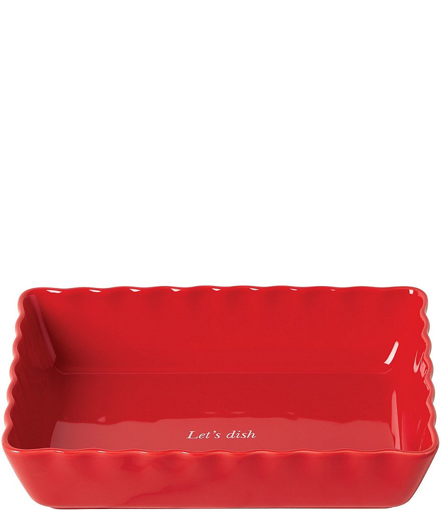 kate spade new york Make It Pop Rectangular Red Baking Dish | Dillard's