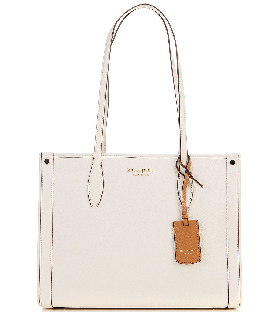 kate spade new york Market Pebbled Leather Tote - Macy's