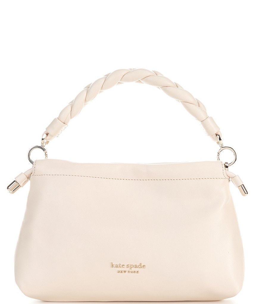 Kate Spade New York Meringue Smooth Nappa Leather Small Crossbody Parchment  One Size : Clothing, Shoes & Jewelry 