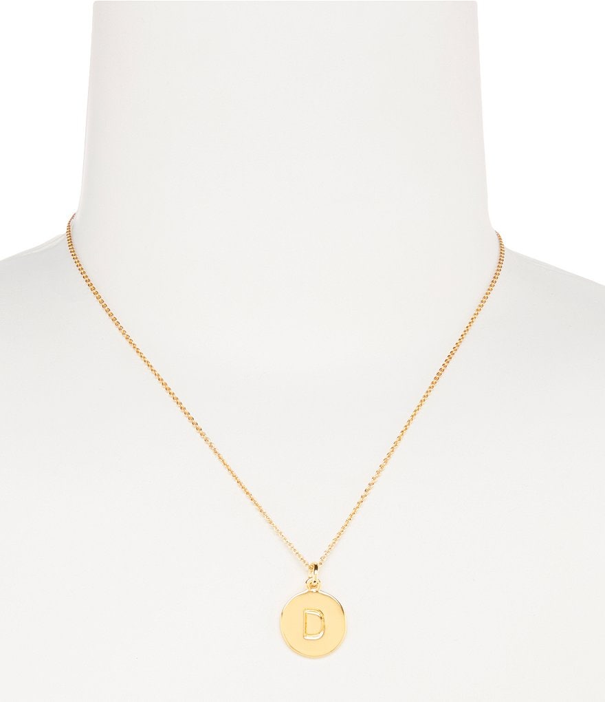 kate spade d necklace