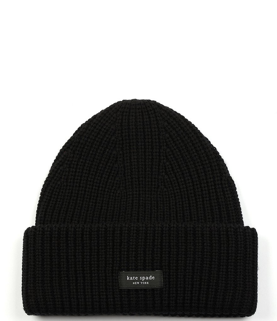 kate spade new york Sam Label Cuff Beanie Dillard s