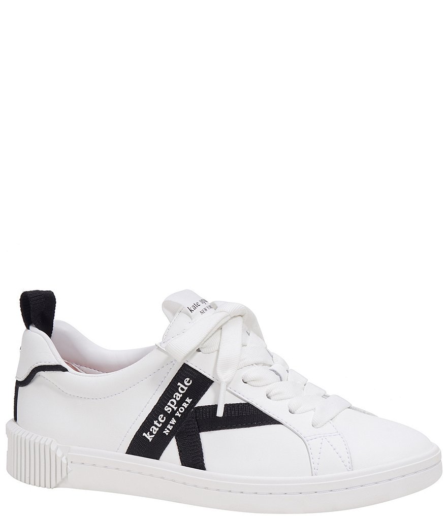 Kate Spade New York Women s Signature Sneakers White 8.5M