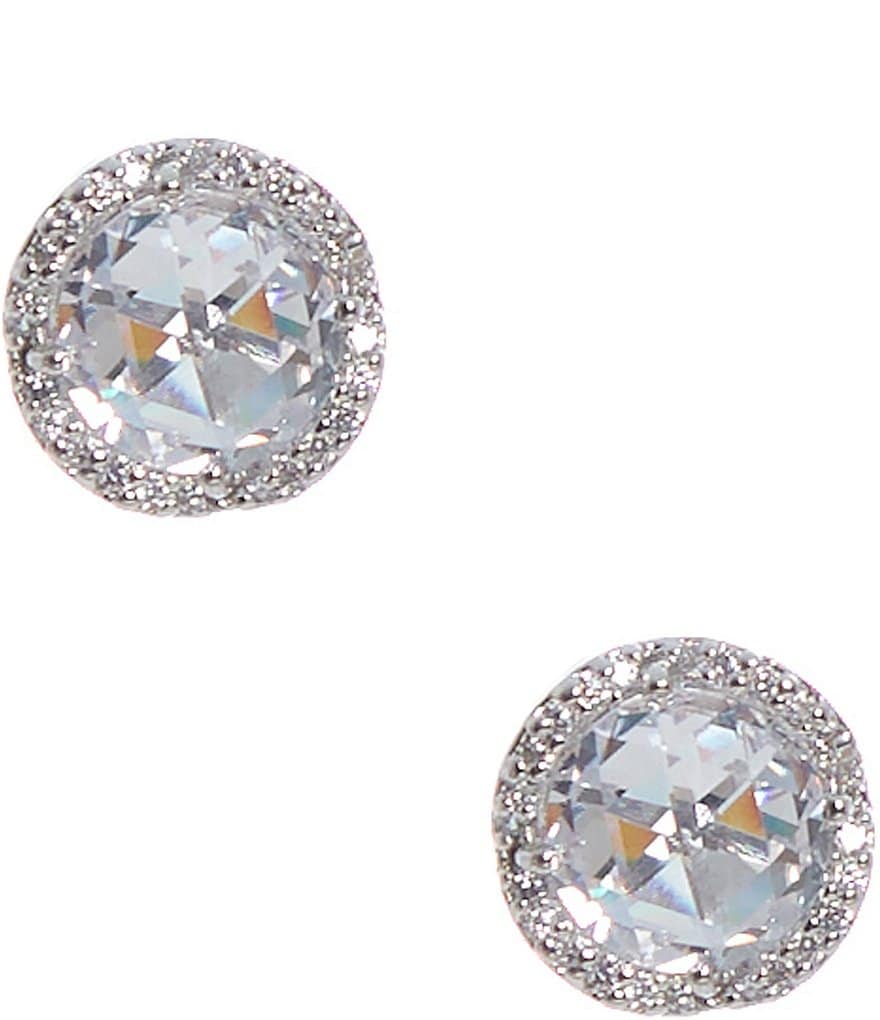 kate spade new york That Sparkle Pave Round Large Stud Earrings