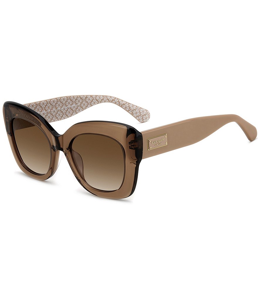 kate spade new york Women's Kalie 52mm Square Sunglasses