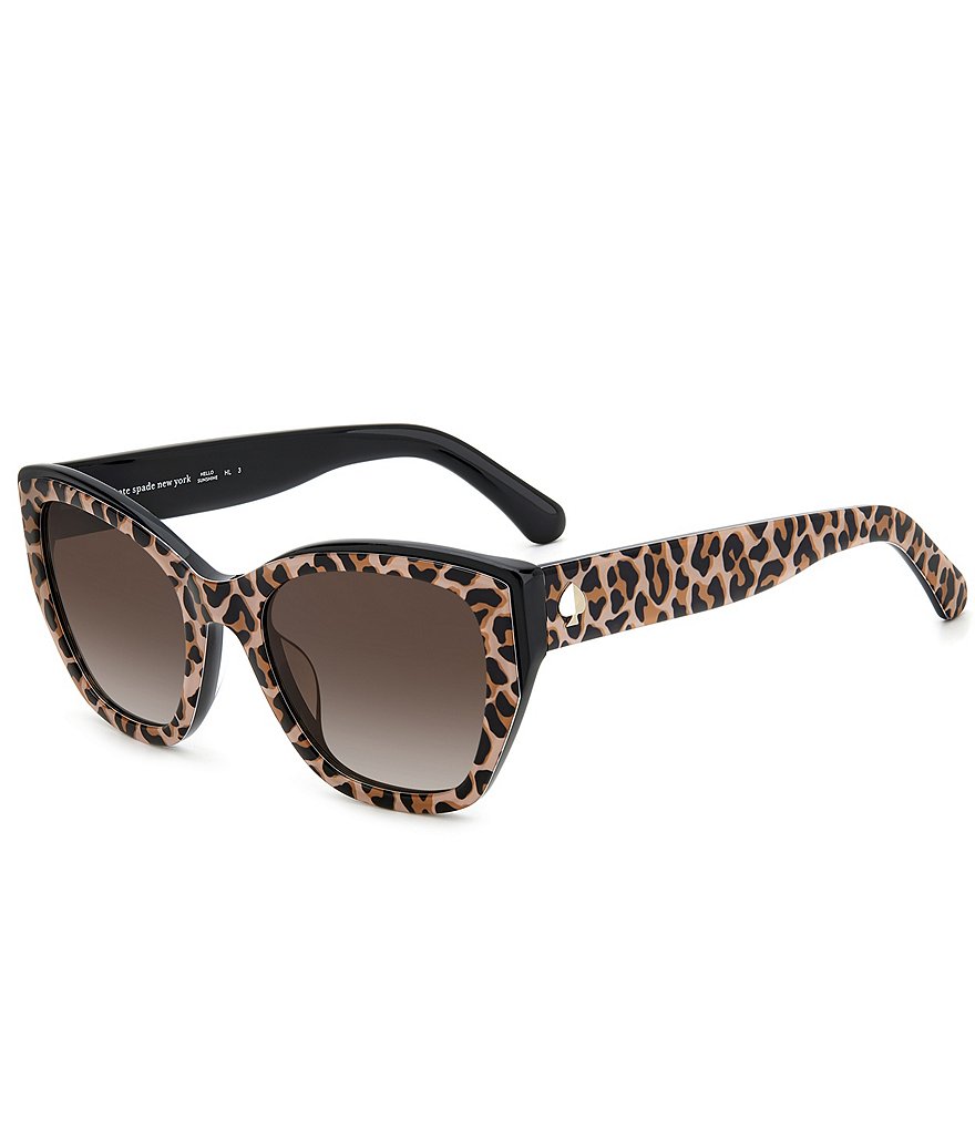 kate spade new york Women's Yolanda Leopard Square Sunglasses | Dillard's