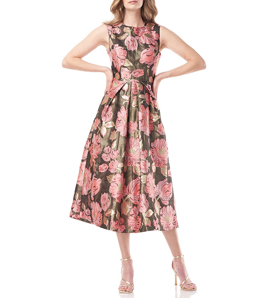 Kay Unger Tallulah Tea Length Dress – SPRING FROST Boutique