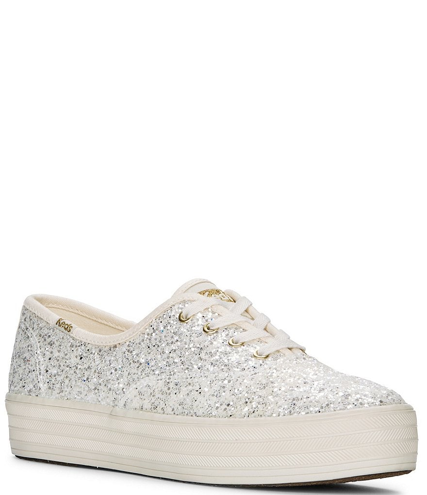 Keds Celebrations Collection Limited Edition Platform Glitter Sneakers ...