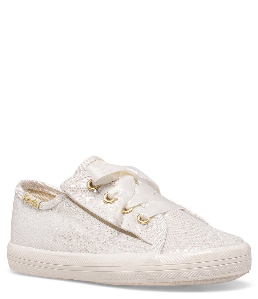 Keds Girls' Kickstart Jr Celebrations Sparkle Alternative Closure Sneakers Infant - 5M Infant