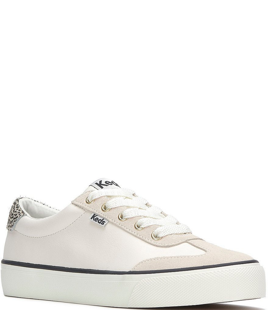 Keds Jump Kick T-Toe Leather Sneakers | Dillard's