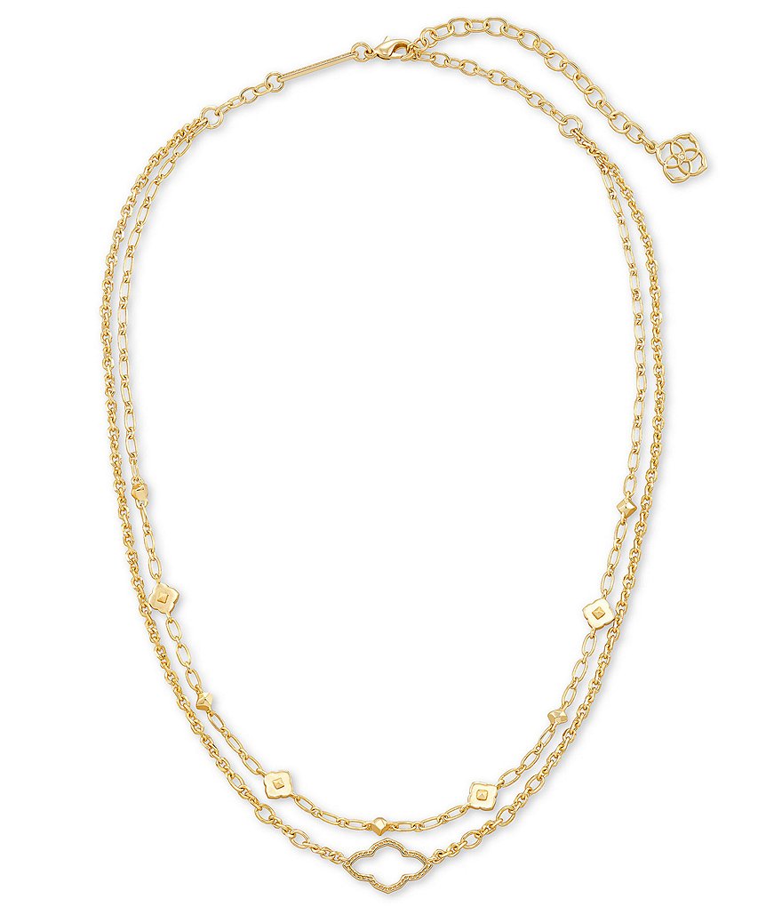 Harper Multi Strand Necklace in Gold