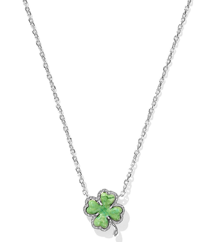 Kendra Scott Clover Short Pendant Necklace | Dillard's