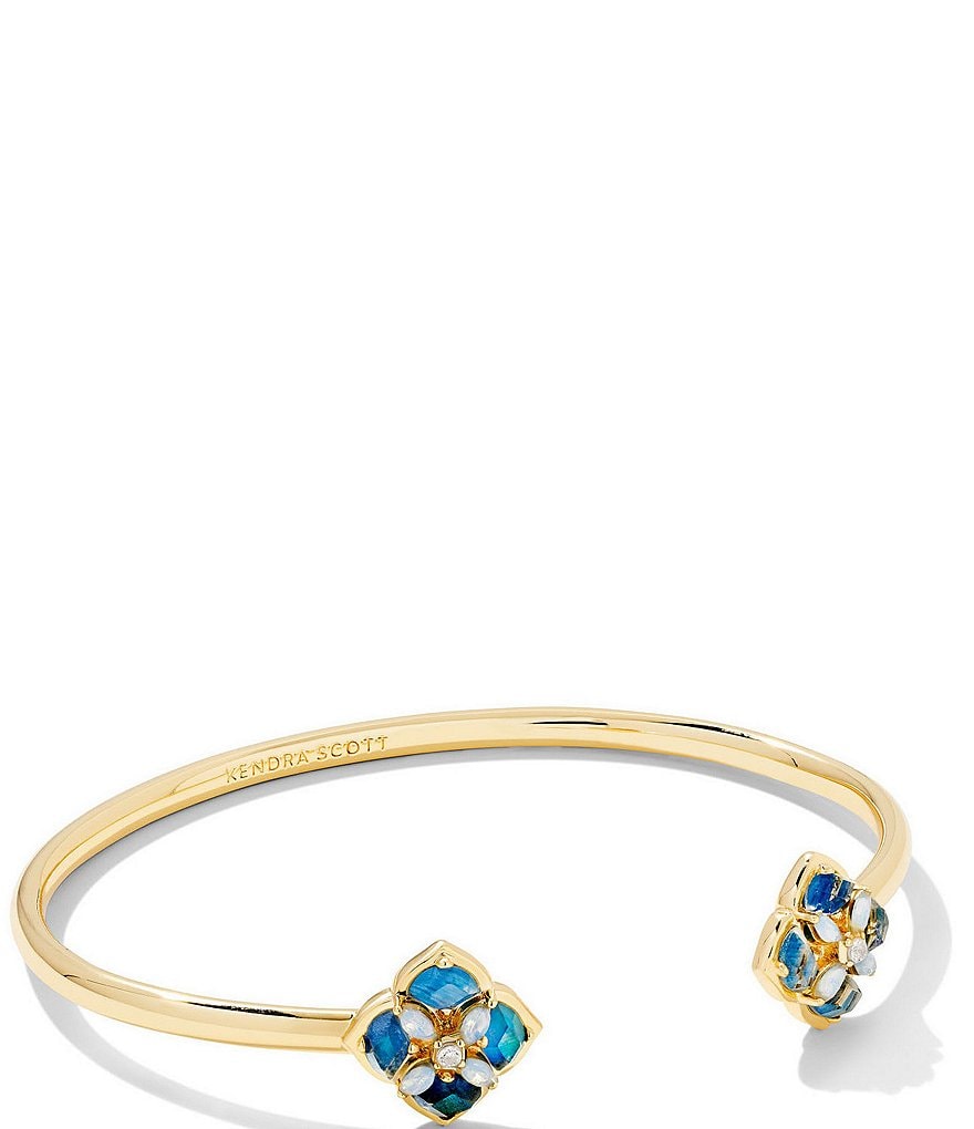 Kendra Scott Dira Stone Gold Plated Cuff Bracelet | Dillard's