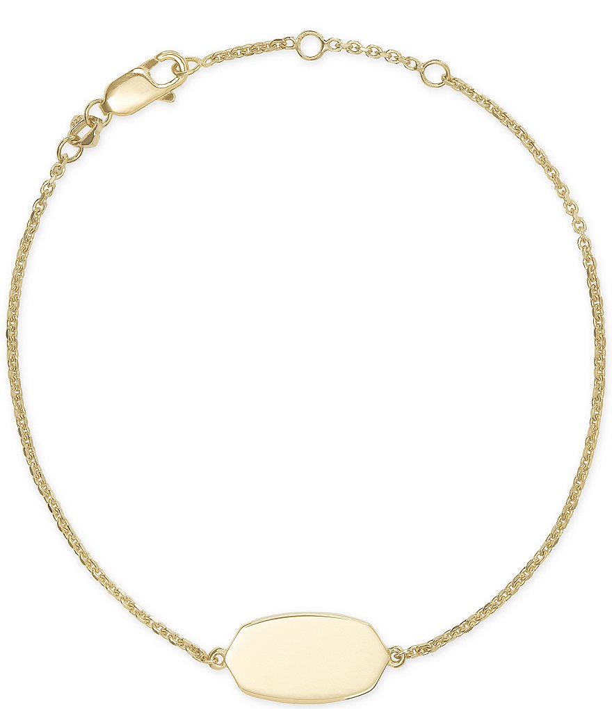 くらしを楽しむアイテム Kendra Scott Elaina Sterling Silver Delicate Chain Bracelet アクセサリー