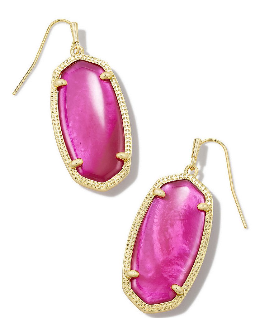 Elle gold drop on sale earrings