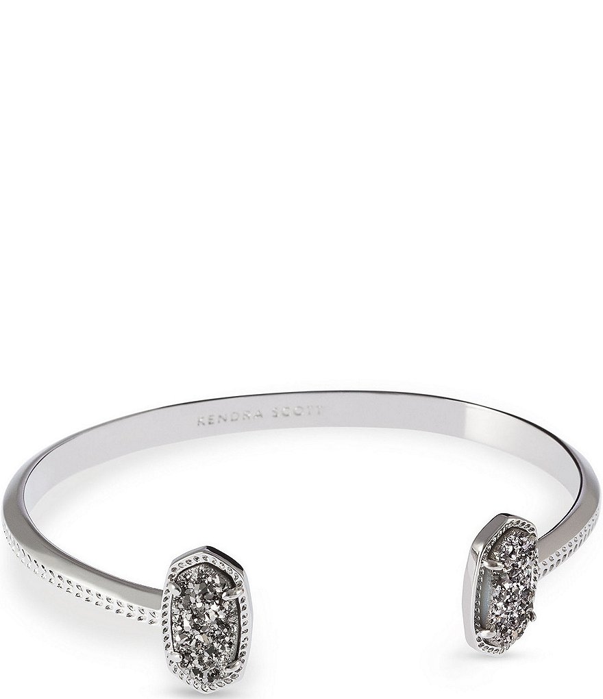 Kendra scott platinum drusy on sale bracelet