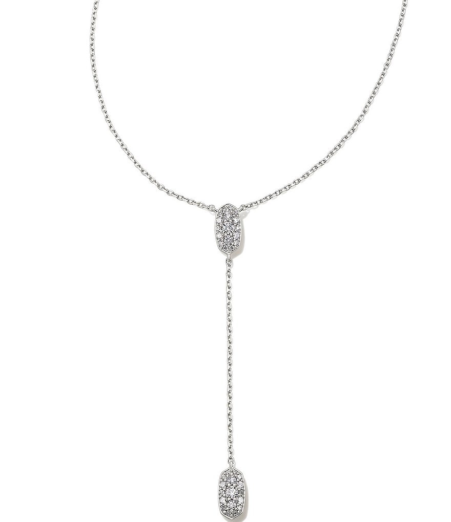 Kendra scott pave diamond on sale necklace