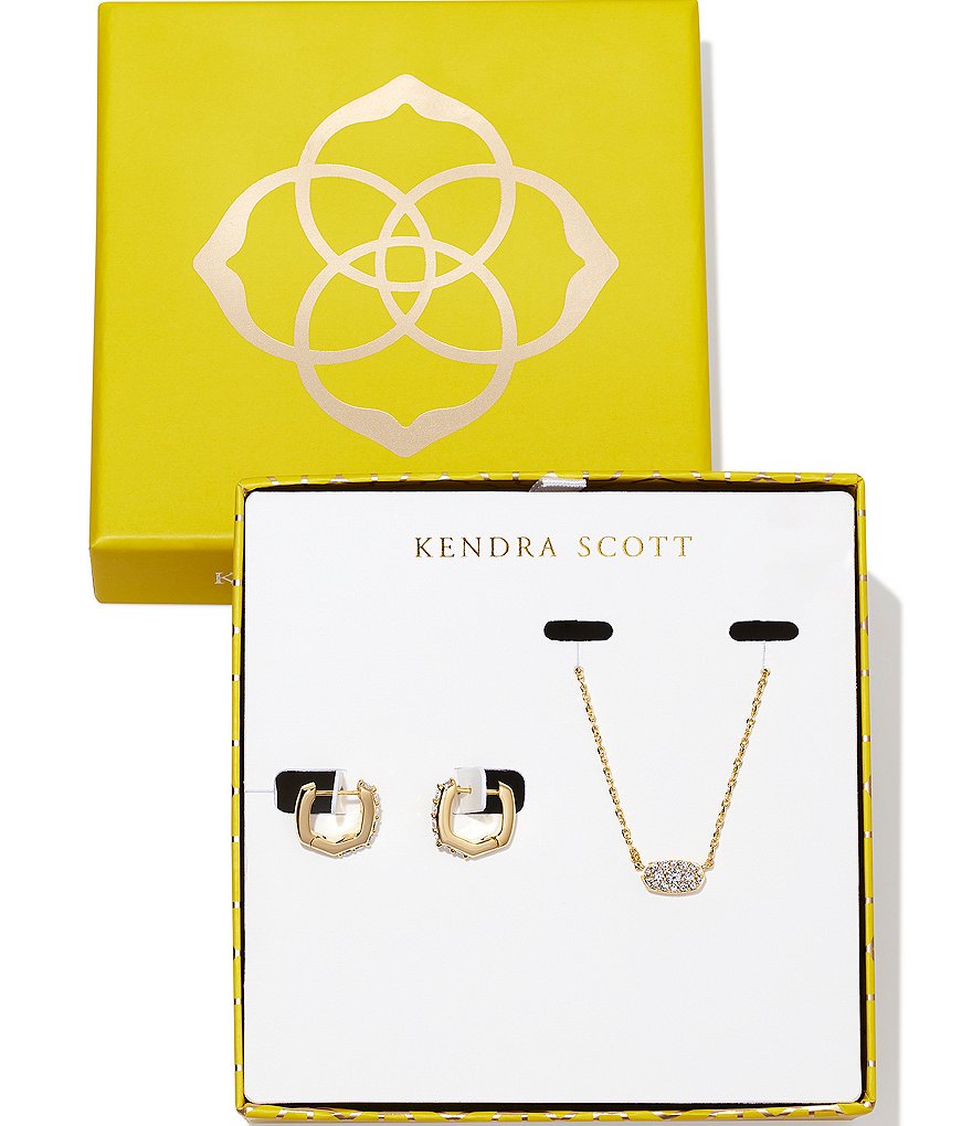 Kendra scott earrings 2024 and necklace set