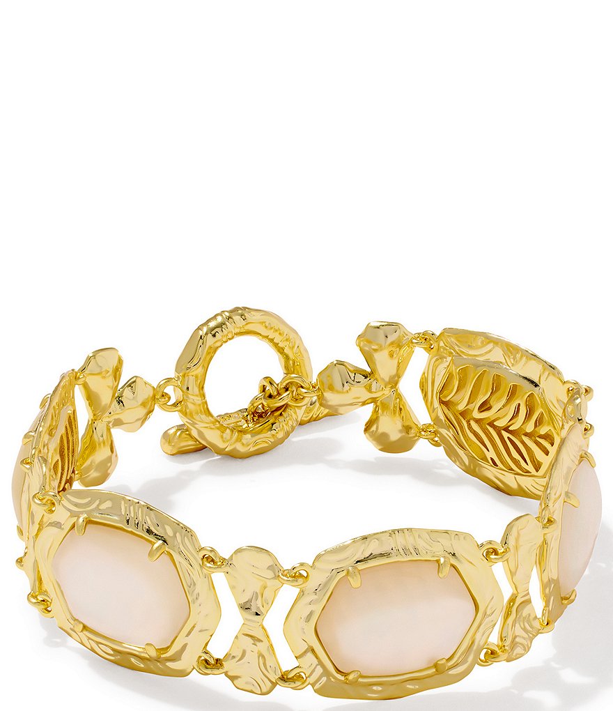 Daphne Tiger Striped Safari Statement Cuff Bracelet
