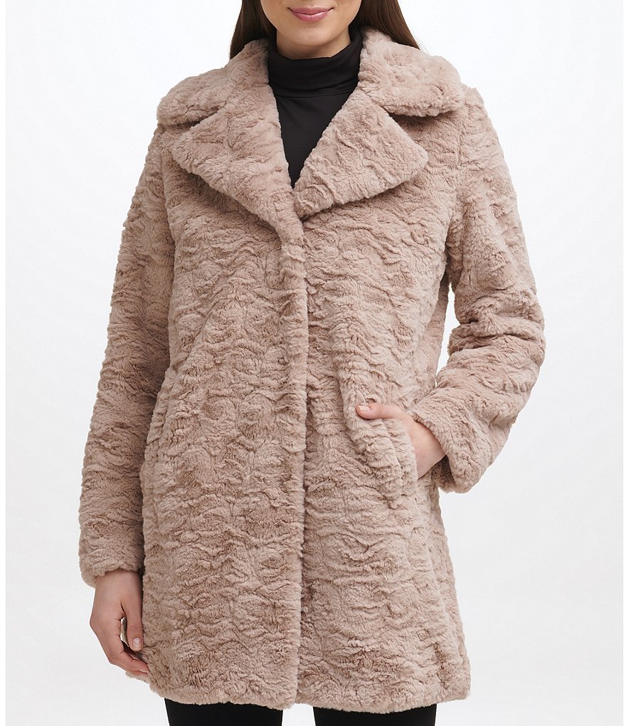 Frederica Pocketed Faux Fur Collar … curated on LTK