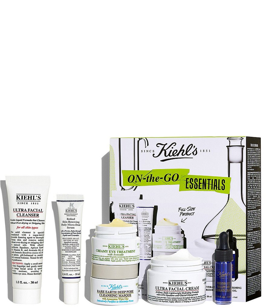 Kiehl's lot of 40 authentic products