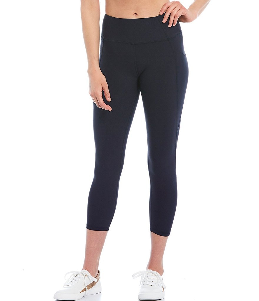 mid rise leggings with pockets