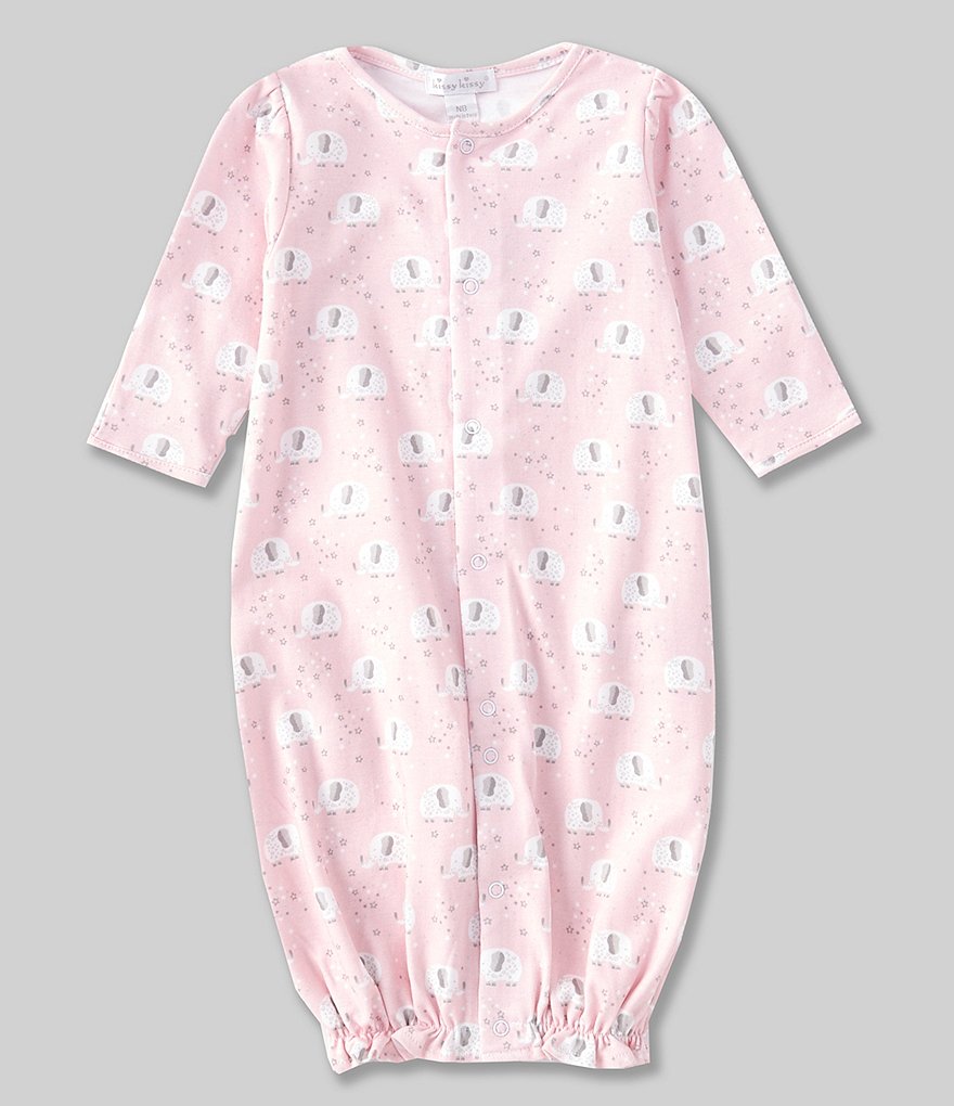 kissy-kissy-baby-girls-newborn-elephant-dreams-print-convertible-gown