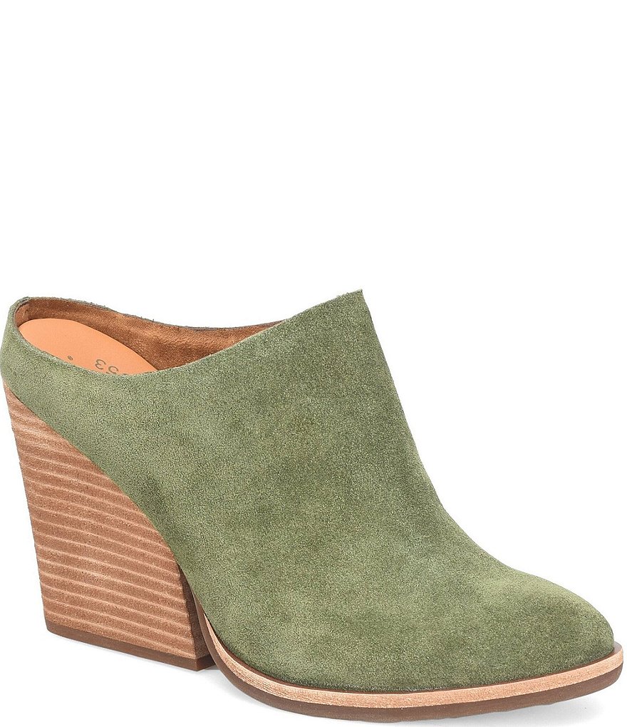 Kork Ease Challis II Suede Mules Dillard s