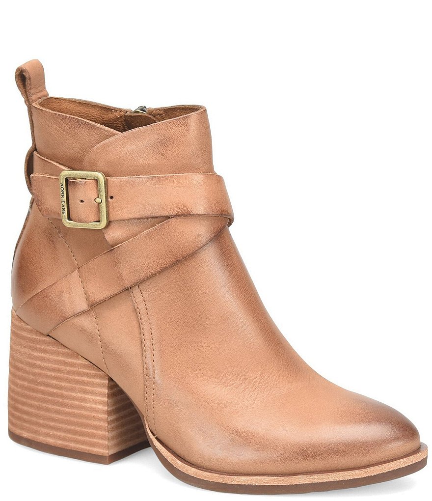 Korks amund leather on sale buckle slouch boot