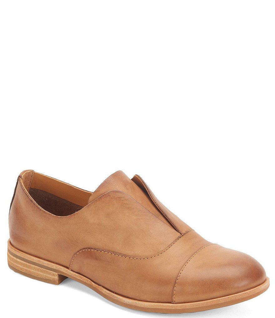 Kork-Ease Nottingham Leather Laceless Flats | Dillard's