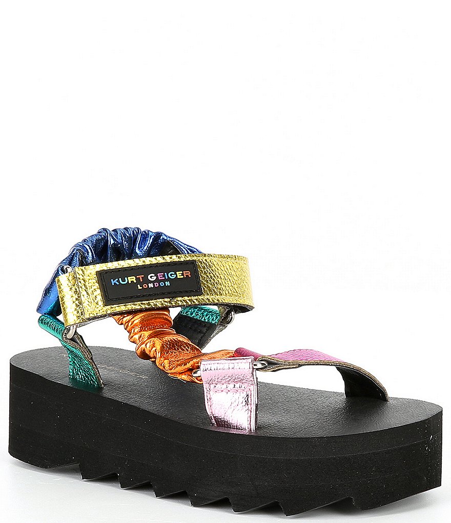 Kurt geiger sale flatform sandals