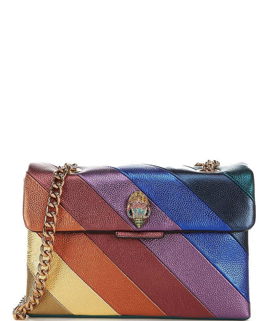 Kurt Geiger London Large Jewel Tone Rainbow Shoulder Bag | Dillard's
