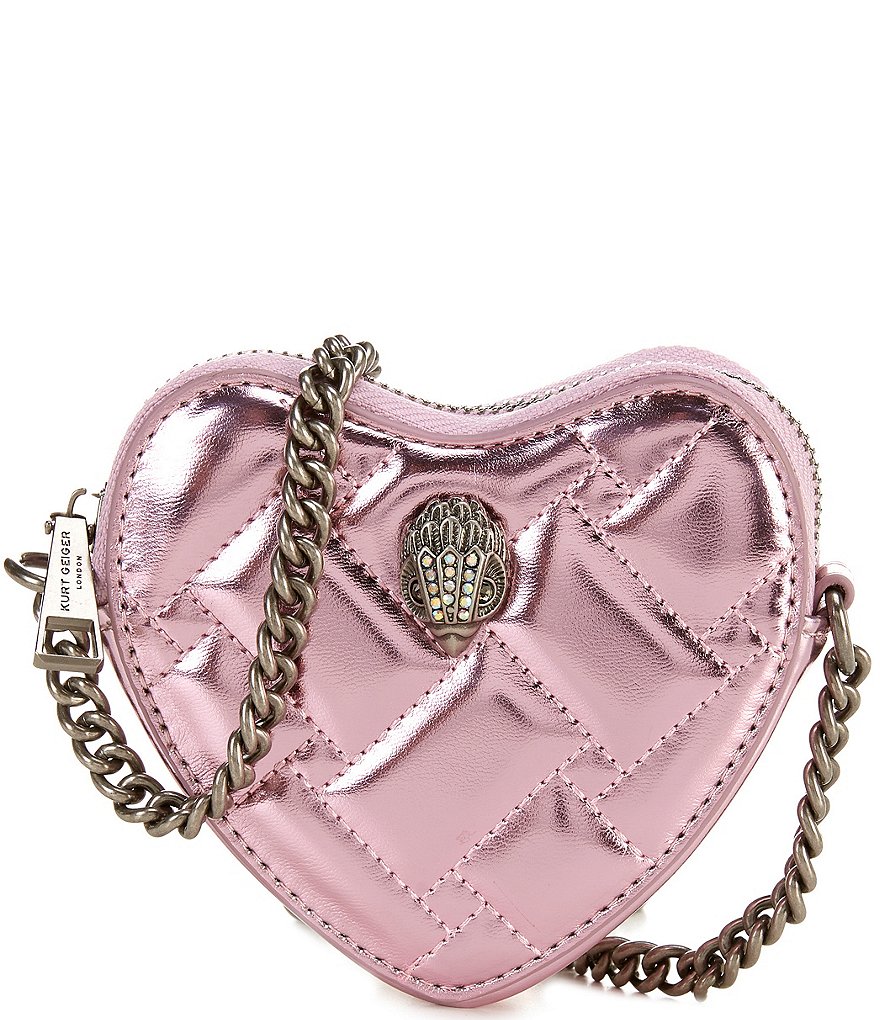 Kurt Geiger London Micro Heart Crossbody Bag