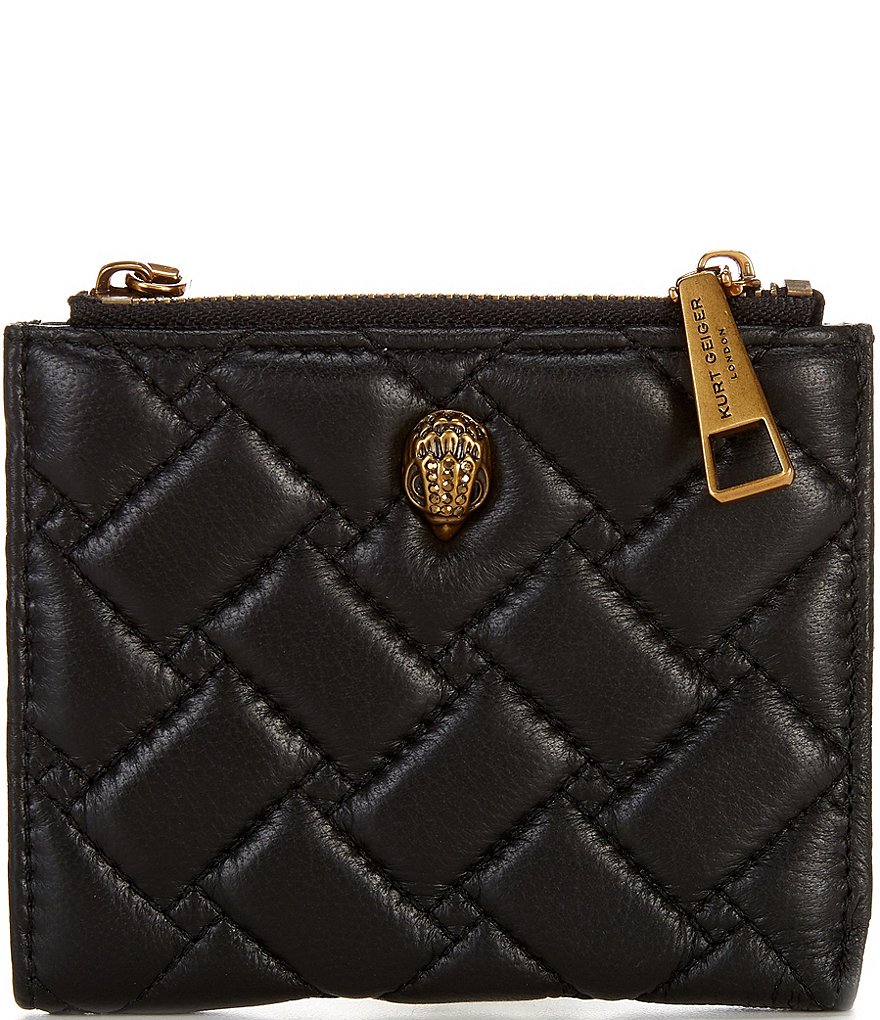 Kurt Geiger London Mini Quilted Leather Bifold Wallet Dillard s