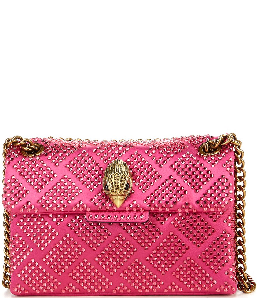 Kurt Geiger London Mini Kensington Velvet Jewel Crossbody Bag, Dillard's