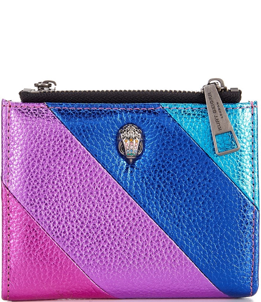 Kurt buy geiger multicolor wallet leather foldover Bifold