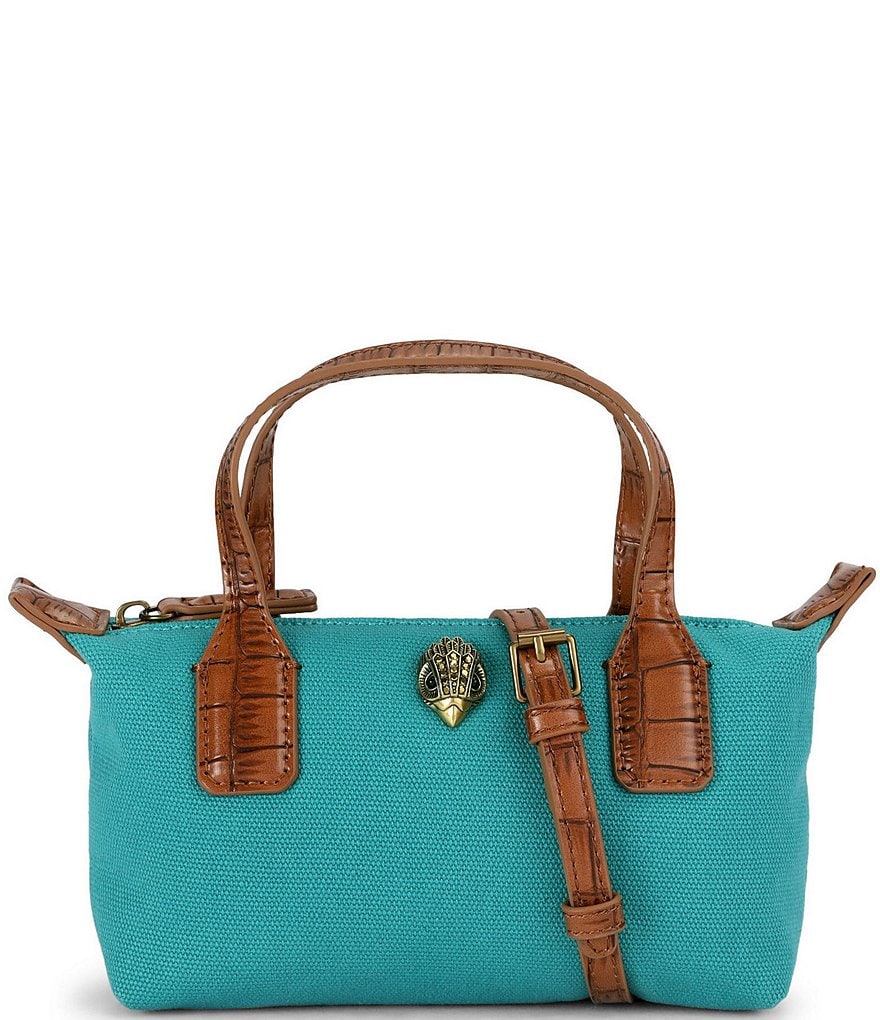 Tiny Sloane Canvas Shopper Tote Bag