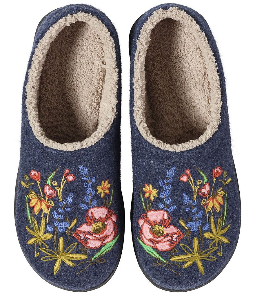 L.L.Bean Daybreak Scuff Motif 2 Floral Slippers Dillard s