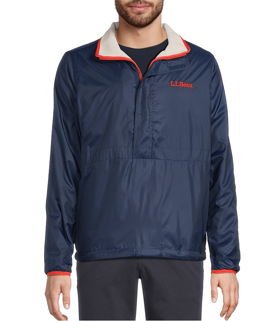 L.L.Bean Reversible Anorak Pullover | Dillard's
