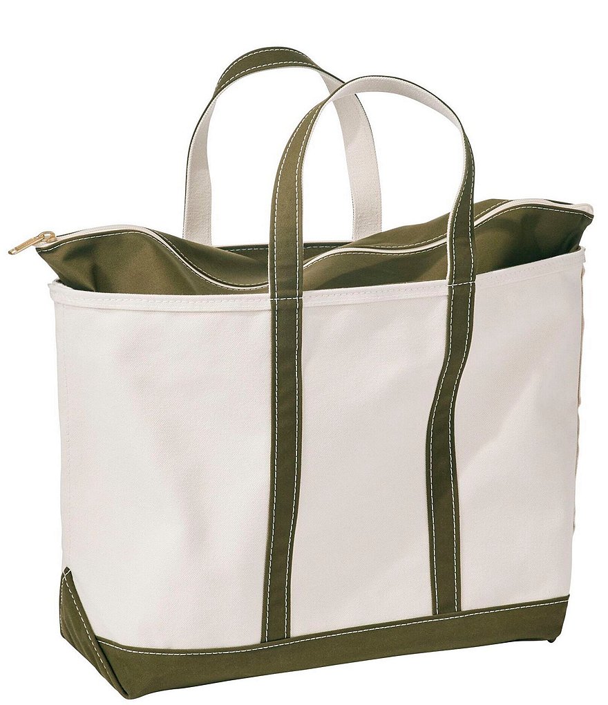 L.L.Bean Large Zip Top Boat and Tote® Bag | Dillard's
