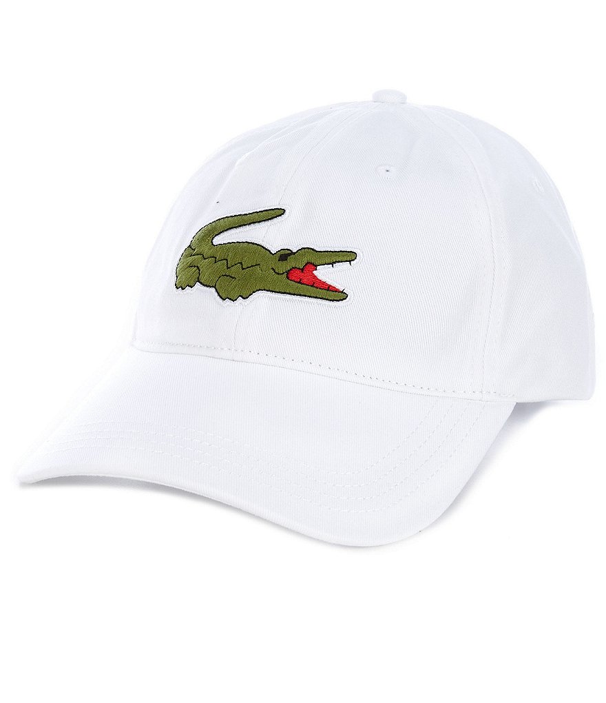 Rustik specielt th Lacoste Big Croc Logo Hat | Dillard's