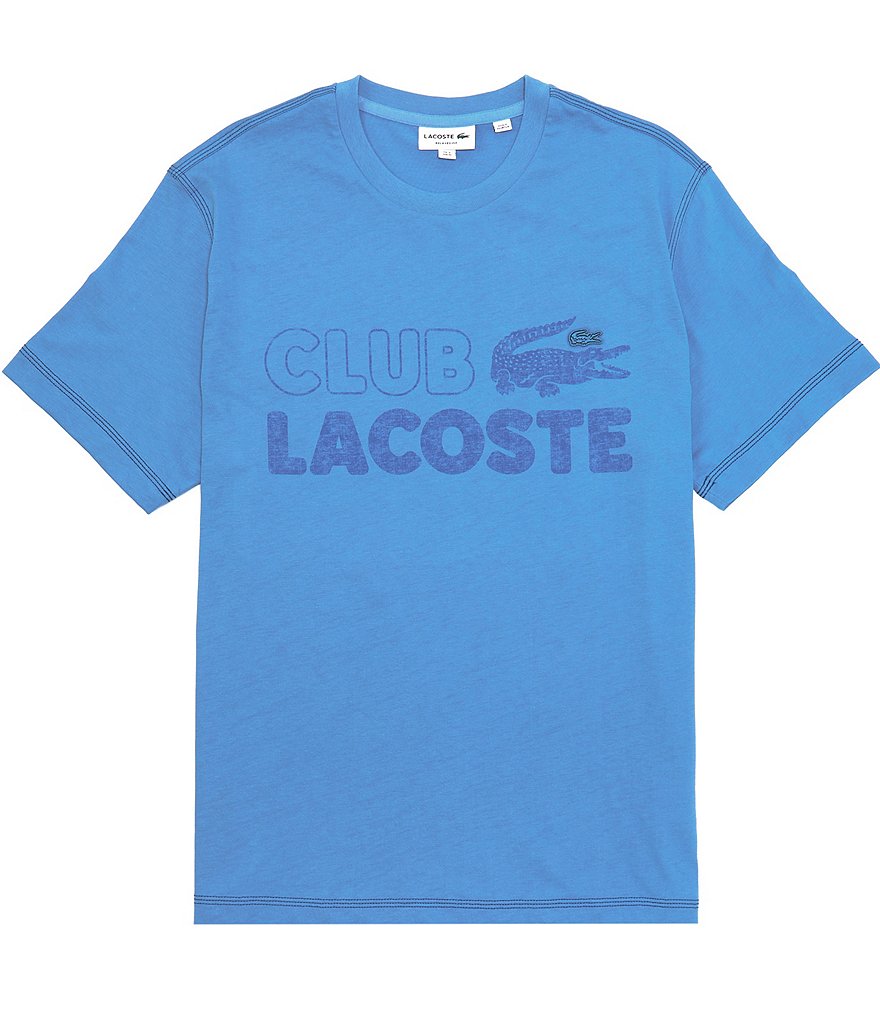 Sleeve | Short Dillard\'s Lacoste T-Shirt Club Lacoste