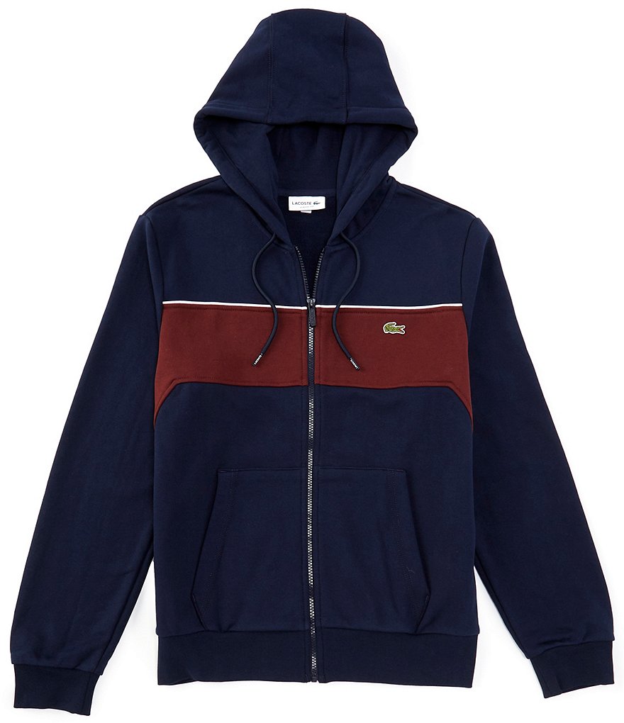 Lacoste Color Block Hoodie Dillard s