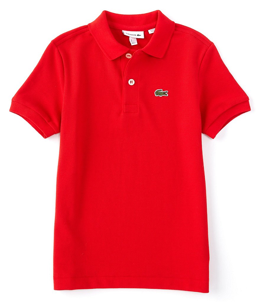 Lacoste Little Boys Short Sleeve Pique Polo Shirt | Dillard's