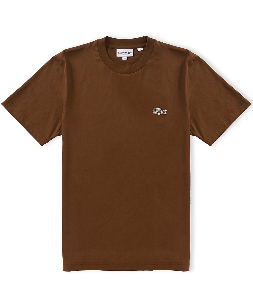 Lacoste Classic Embroidered Logo Cotton Jersey Short Sleeve T